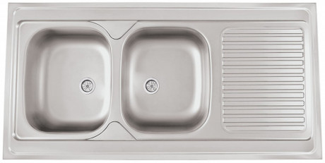 Sinks CLP-A 1200 DUO M 0,6mm matný